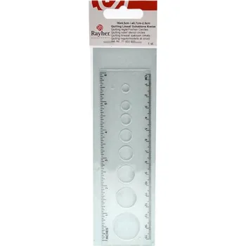 Šablona na quilling, kruhy, průměr 0,7-2,5 cm