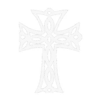 Polep vozidla Tetování 191 kříž (09 - bílá) SAMOLEPKA NA AUTO, NÁLEPKA, FÓLIE, POLEP, TUNING, VLASTNÍ TEXT, TISK, AUTOSAMOLEPKY.cz, POLEPY, OBRÁZEK, LOGO, 3D STICKERS