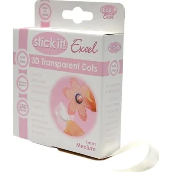 Lepicí kapky na scrapbooking 3D, 9 mm