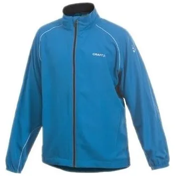 Běžecké oblečení Běžecká bunda CRAFT Performance Run dětská modrá Velikost: 122-128