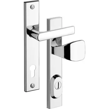 Stavebniny Rostex R1 bezpečnostní kování - klika-madlo 72 Cr