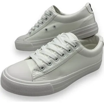 Dámské tenisky Camo Dámské bílé šněrovací tenisky 13 Barva: Bílá, Velikost: 39