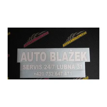 Polep vozidla Vlastní text - Arial Black (14 - fialová) SAMOLEPKA NA AUTO, NÁLEPKA, FÓLIE, POLEP, TUNING, VLASTNÍ TEXT, TISK, AUTOSAMOLEPKY.cz, POLEPY, OBRÁZEK, LOGO, 3D STICKERS