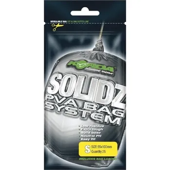 PVA KORDA - PVA sáčky Solidz Small 25 ks 55 x 100 mm