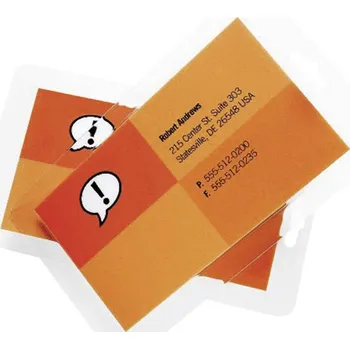 Kancelářské potřeby GBC laminovací folie 86 x 54 mm, kreditní karta 125 micron lesklý 100 ks