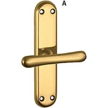 Okenní klika Okenní kování TWIN ELEGANT BA 1225 FT (A,CH,CH-SAT,NI-SAT,ABR,SM), A (mosaz leštěná), FT okenní oliva s rozvorou, Twin A (mosaz leštěná)