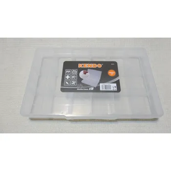 Boilies Organizér Kendo 310 x 200 x 42 mm, 18 volitelných přihrádek