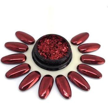 Chromatic flakes red