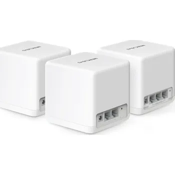 MERCUSYS Halo H60X(3-pack) WiFi6 Mesh (AX1500,2,4GHz/5GHz,3xGbELAN/WAN(1x XR Unit), 2xGbELAN/WAN (2x XS Unit)