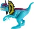 Figurka Teddies Dinosaurus Dilophosaurus chodící se světlem a zvukem 18 cm