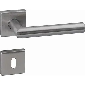 Dveřní kování Dveřní kování MP WB Favorit 002Q HR EPR (BROUŠENÁ NEREZ), klika-klika, WC klíč, MP BN (broušená nerez)