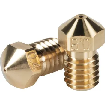 Příslušenství k 3D tiskárně E3D V6 mosazná tryska - 0.4