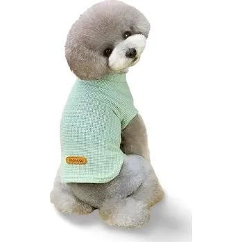 Obleček pro psa Surtep Bavlněná mikina pro psa DadaGou - Zelená vel. L