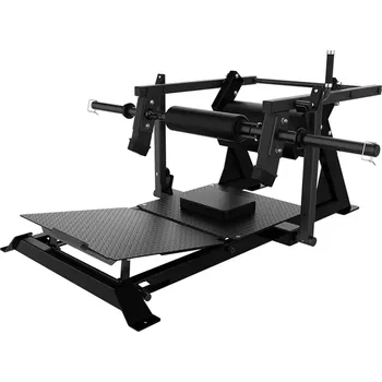 TRUESTEEL Posilovací stroj na hýždě Glute Bridge Černá