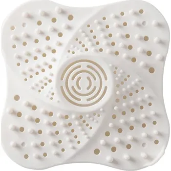 sítko a zátka do dřezu PVC sítko do dřezu s vlasovým filtrem a protizápachovou zátkou - Bílý