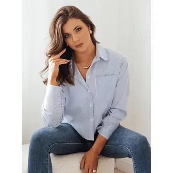 Dámská košile Dstreet Dámská pruhovaná košile v modré barvě Tanya