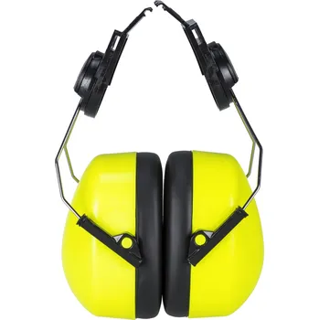 Chránič sluchu PORTWEST HI-VIS ENDURANCE CLIP-ON PS47 / Chrániče sluchu na přilbu - HV žlutá