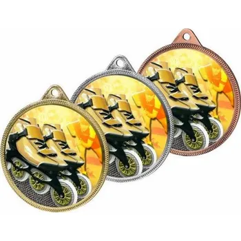 Poháry Bauer Kovová medaile MDL001M31 | Bruslení