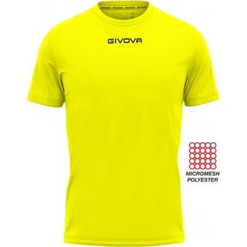Pánské tričko Sportovní Tričko Givova One fosvorové UNISEX MAC01 0019