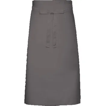 Pracovní zástěra Link Kitchen Wear Kuchařská zástěra X970 Dark Grey -ca. Pantone 431 100 x 70 cm