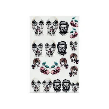 Vodolepky La Catrina Rockabilly 90 Německo