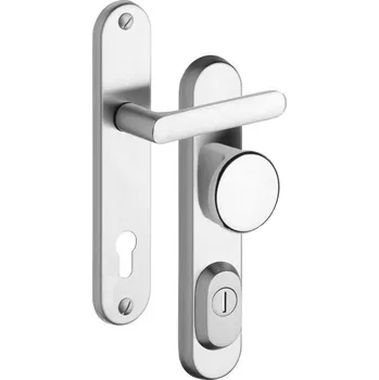 Rostex R1/O Exclusive bezpečnostní kování - klika-knoflík 90 Cr Nerez
