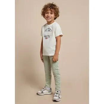 Chlapecké kalhoty dětské plátěné slim kalhoty Mayoral 509-81 velikost 134