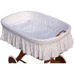 SCARLETT 6D Souprava do proutěného koše Hvězdička béžová 76 x75 cm