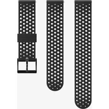 Řemínek na hodinky Řemínek Suunto 20mm Athletic 1 Silicone Strap Size S+M All Black