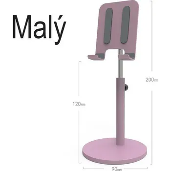 Držák telefonu | stojánek na tablet - malý růžový