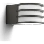 Hue White Venkovní nástěnné svítidlo Philips Lucca 17401/93/P0 antracitové, 2700K