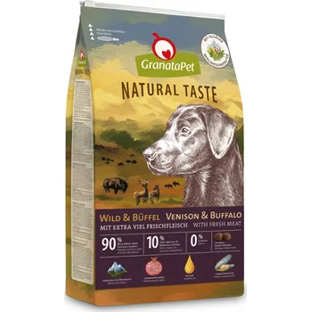 Krmivo pro psa 2x12kg GranataPet Natural Taste zvěřina a buvolí