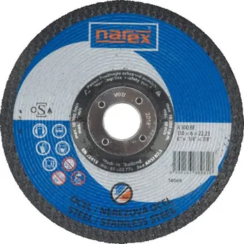 Brusný kotouč Brusný kotouč na ocel profilovaný Narex A 30Q BF 150x6 mm 65403775