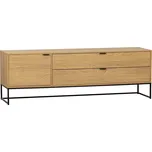 WOOOD TV stolek Sinai 180 x 44 cm s dubovým dekorem