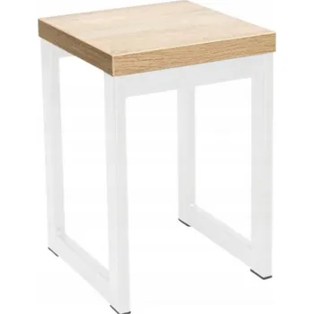 Taburet Taburet 46 cm - bílá