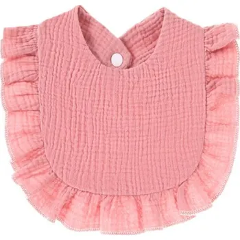 Bryndák Mušelínový bryndák s volánkem / starorůžová