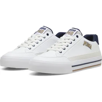 Pánská obuv Pánské boty PUMA COURT CLASSIC VULC RETRO CLUB 39508901 – Bílá 40