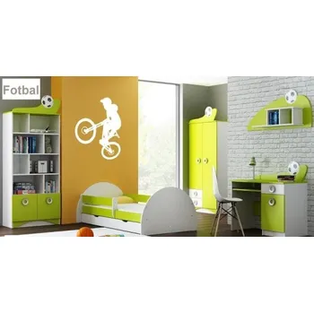 Postel Footbal 180/90 cm + matrace + šuplík