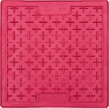 LickiMat Classic Buddy lízací podložka 20 x 20 cm, růžová