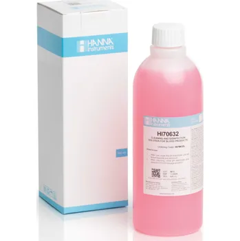 Dezinfekce Údržbový roztok na pH a ORP elektrody na krevní deriváty, 500 ml