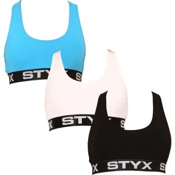 Podprsenka 3PACK dámská podprsenka Styx sport vícebarevná (3IP09019) S Možnost vrácení zboží ZDARMA do 120 dnů!