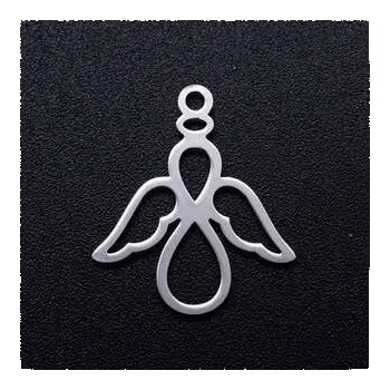 Přívěsek OK1344-ST Ocelový přívěšek - andílek