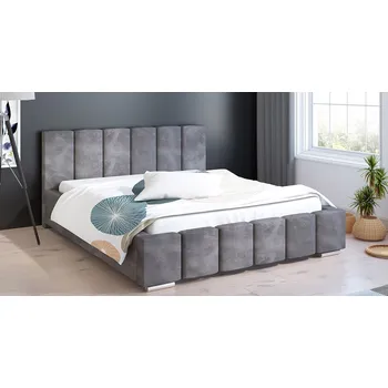 Postel Čalouněná postel Maxima 140/200 cm s úložným prostorem fuego