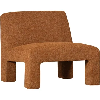 Křeslo WOOOD Oranžové čalouněné křeslo Lavign