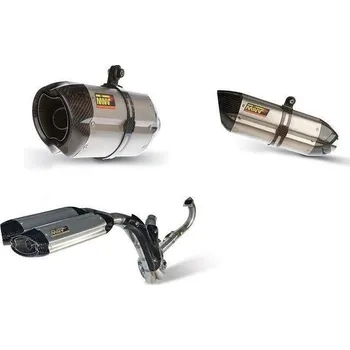 Výfuk pro motocykl Výfuk kompletní 1x1 MIVV SUONO Stainless Steel / Carbon cap