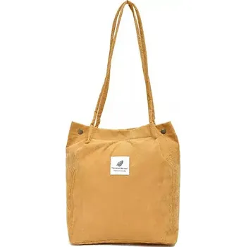 Kabelka Elegantní pevná nákupní kabelka - Žlutá