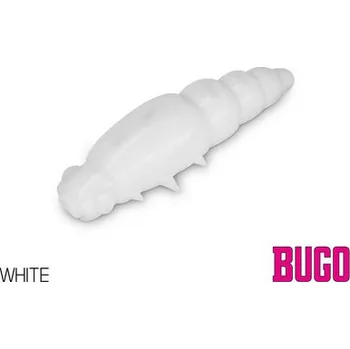 Umělá nástraha Umělá larva Delphin Bugo Cheese 4cm_White_15ks