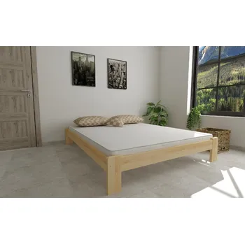 Postel Postel Adam 140/200 cm + matrace Optimal 15 cm + rošt ZDARMA