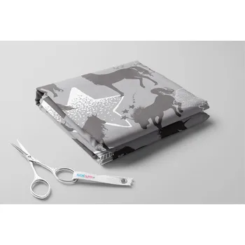 Softshell s beránkem, Jednorožci, hvězdy a mraky Barva: Šedá