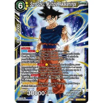Sběratelská karetní hra Son Goku, Multiple Awakenings (V.1 - Super Rare) - Perfect Combination BT23-109